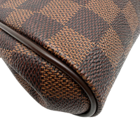Louis Vuitton Schultertasche Eva Damier Ebene braun – Ecken im Detail