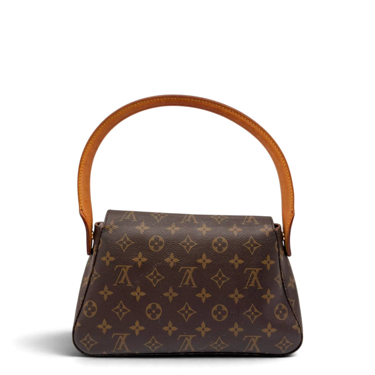 Louis Vuitton Schultertasche Mini Looping monogram braun