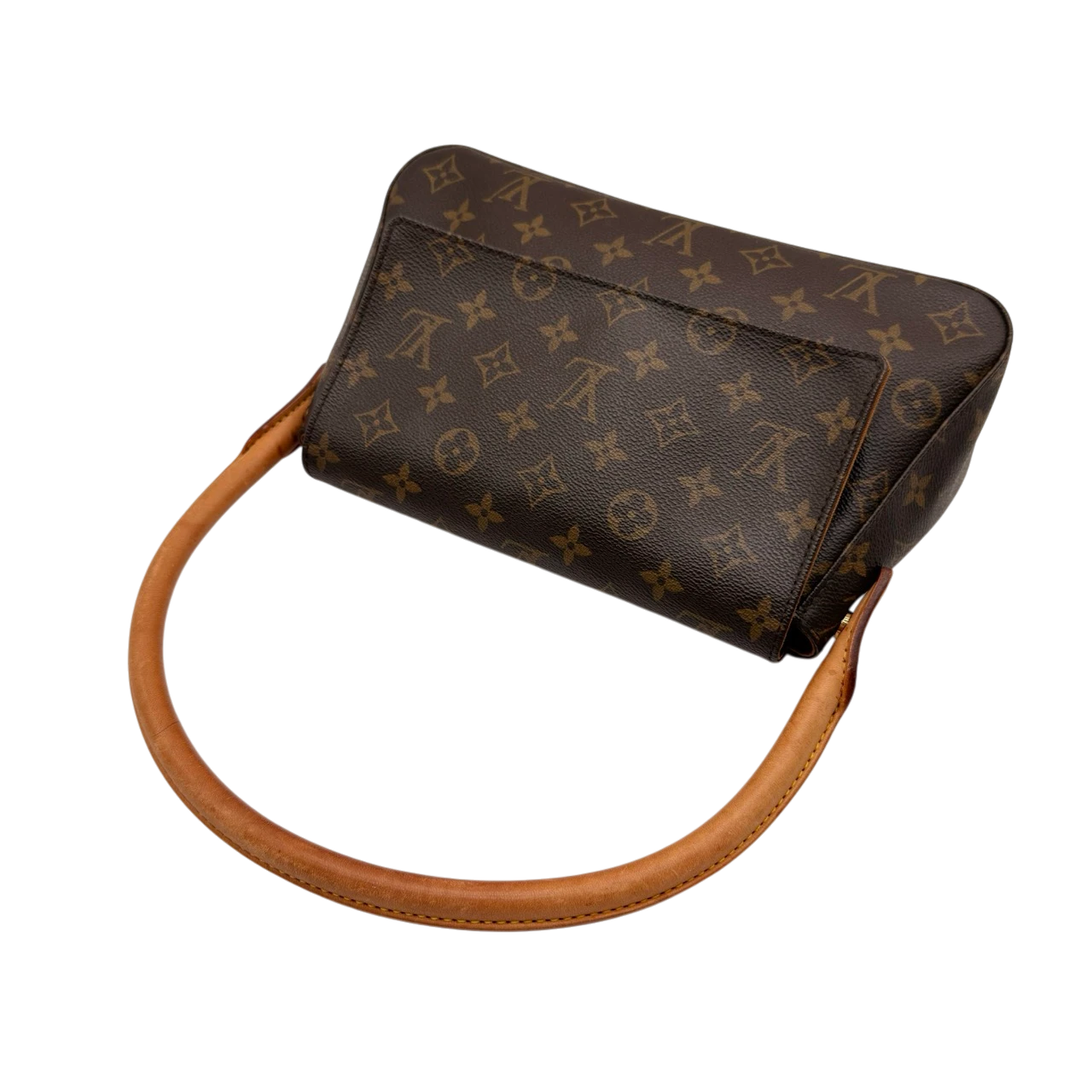 Louis Vuitton Schultertasche Mini Looping monogram braun