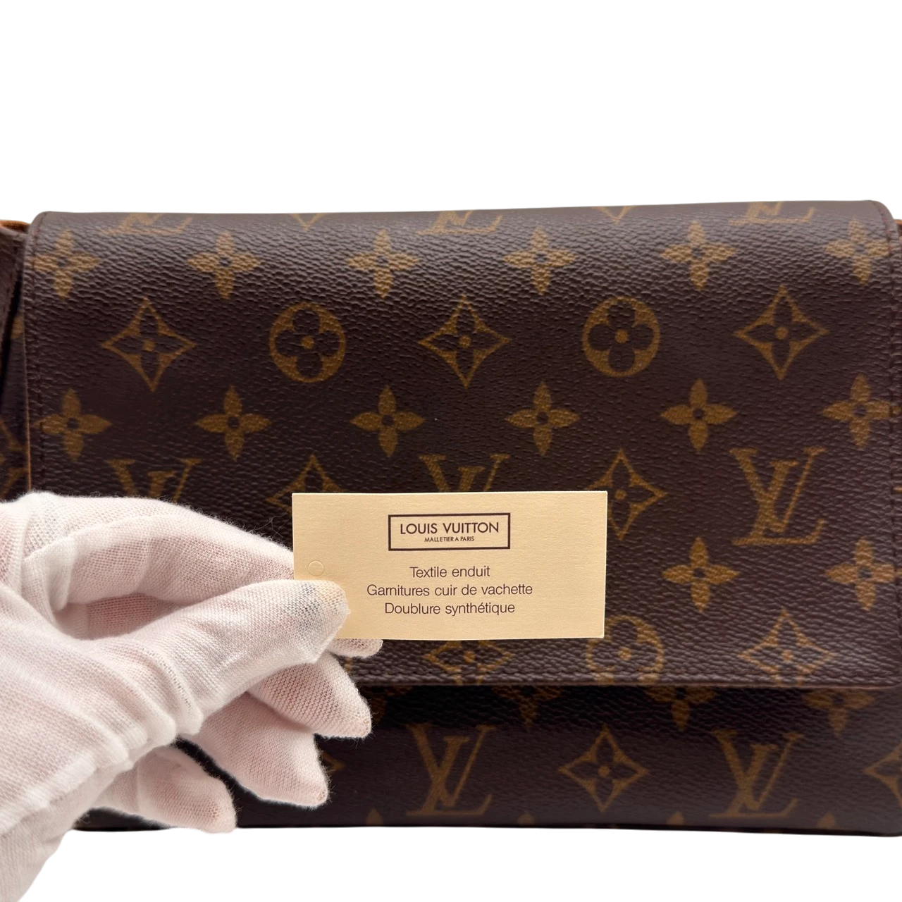 Louis Vuitton Schultertasche Mini Looping monogram braun