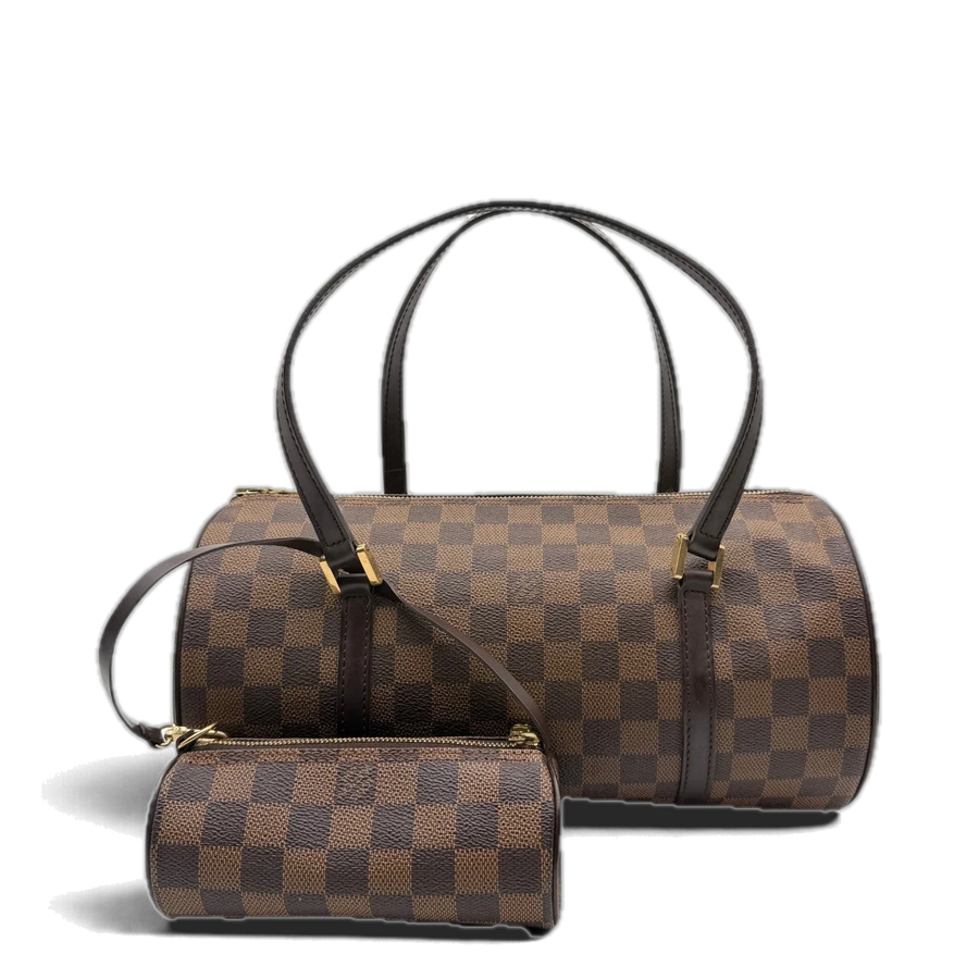 Louis Vuitton Papillon 30 Damier Ebene Shoulder Bag