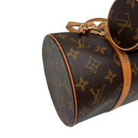 Louis Vuitton Schultertasche Papillon 30 mit kleiner Papillon monogram braun