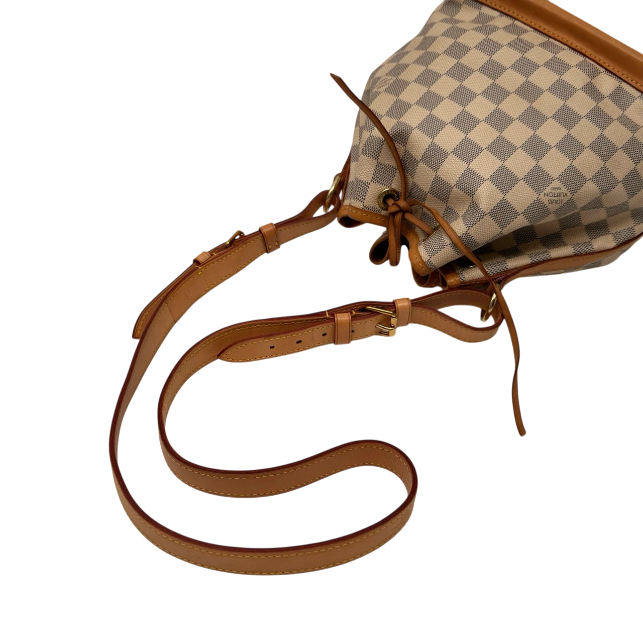 Louis Vuitton Sac Noé BB Damier Azur Shoulder Bag