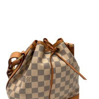 Louis Vuitton Sac Noé BB Damier Azur Shoulder Bag