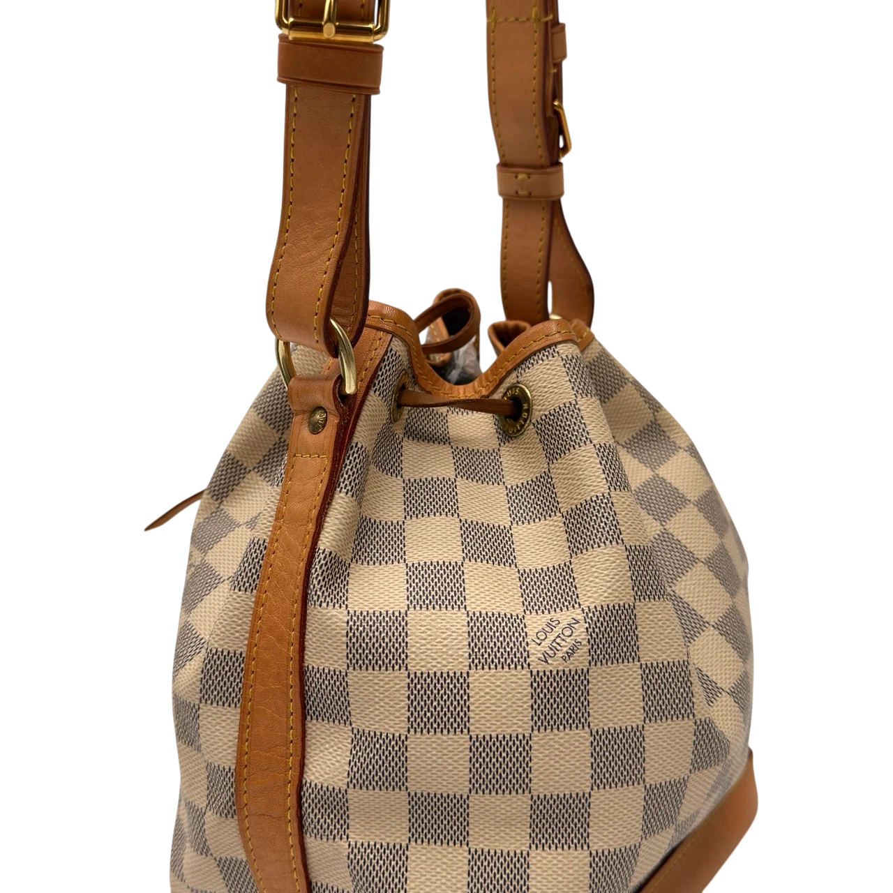 Louis Vuitton Sac Noé BB Damier Azur Shoulder Bag