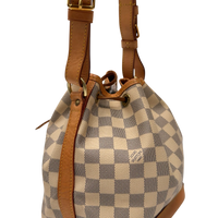 Louis Vuitton Sac Noé BB Damier Azur Shoulder Bag