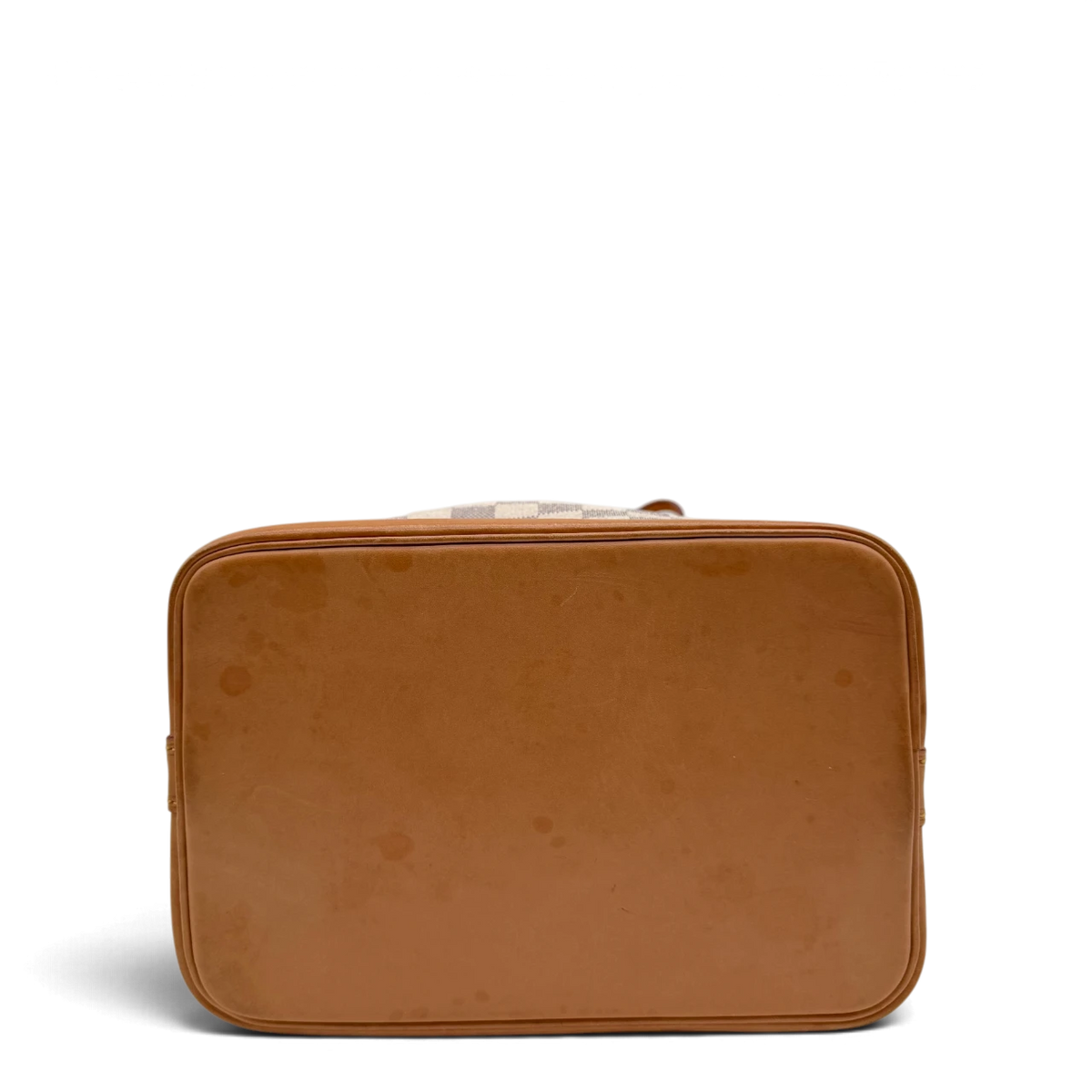Louis Vuitton Schultertasche Sac Noé BB Damier Azur weiß – Unterseite