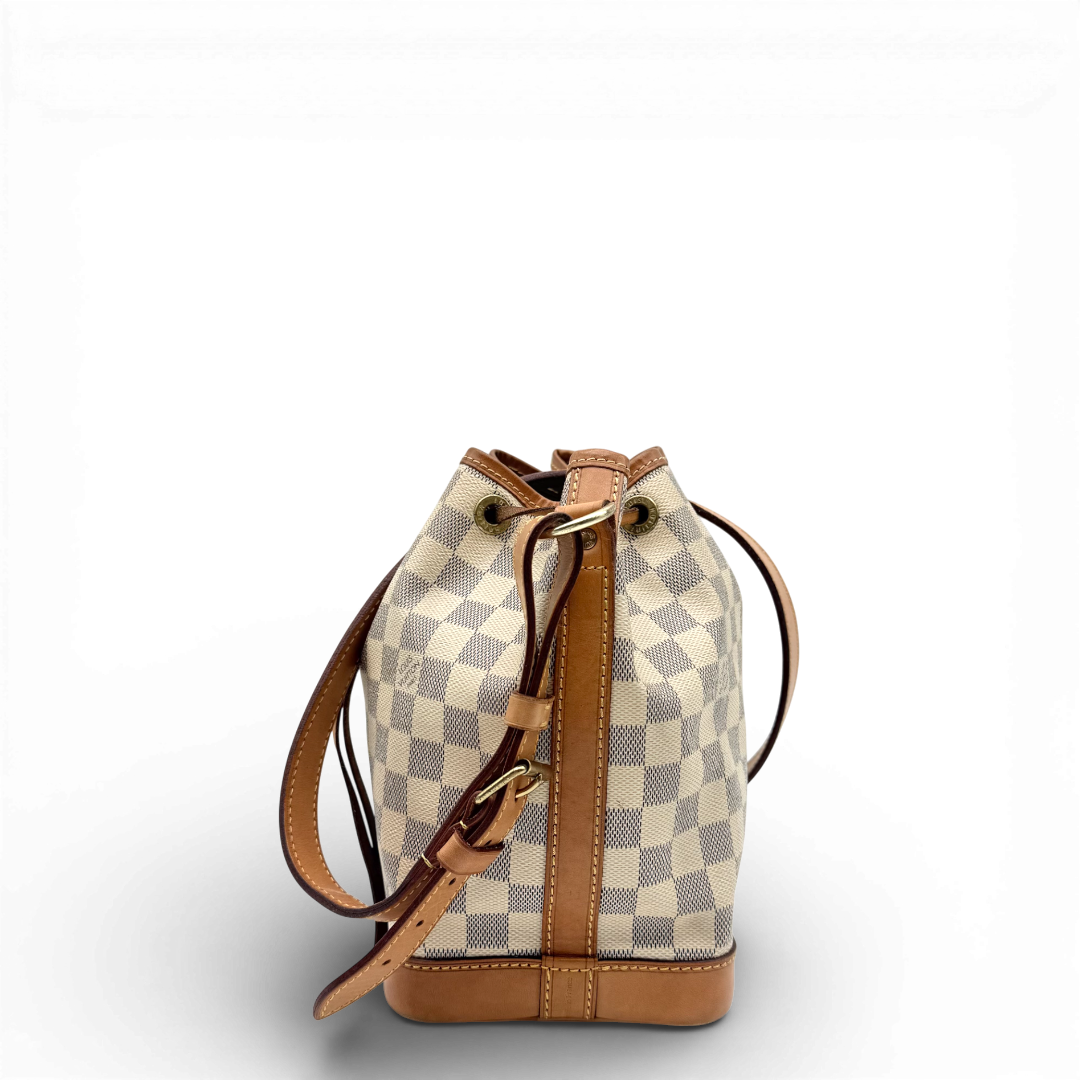Schultertasche Sac Noé BB Damier Azur