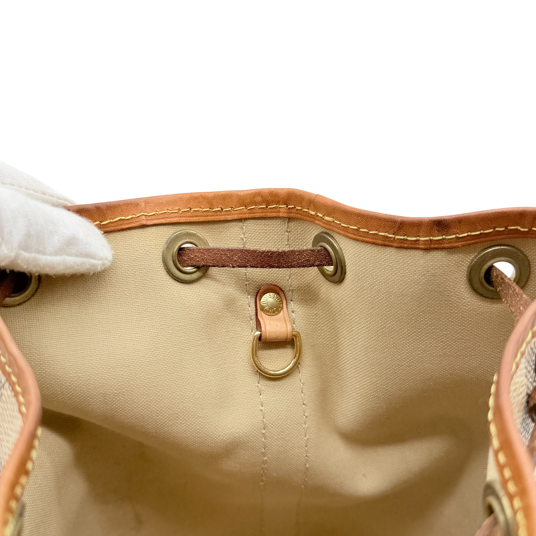 Schultertasche Sac Noé BB Damier Azur
