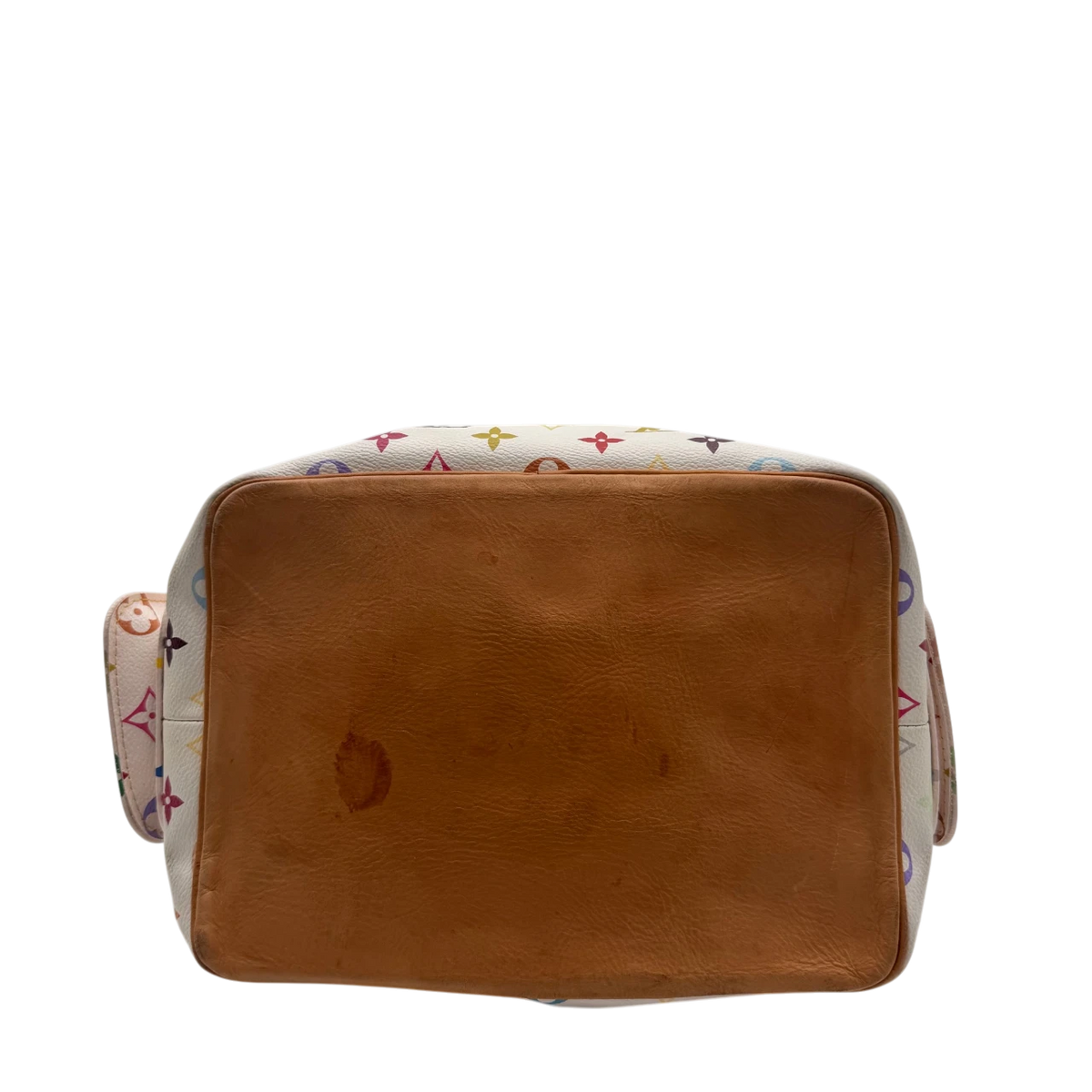 Louis Vuitton Schultertasche Sac Noé Petit x Murakami multicolour weiß – Unterseite
