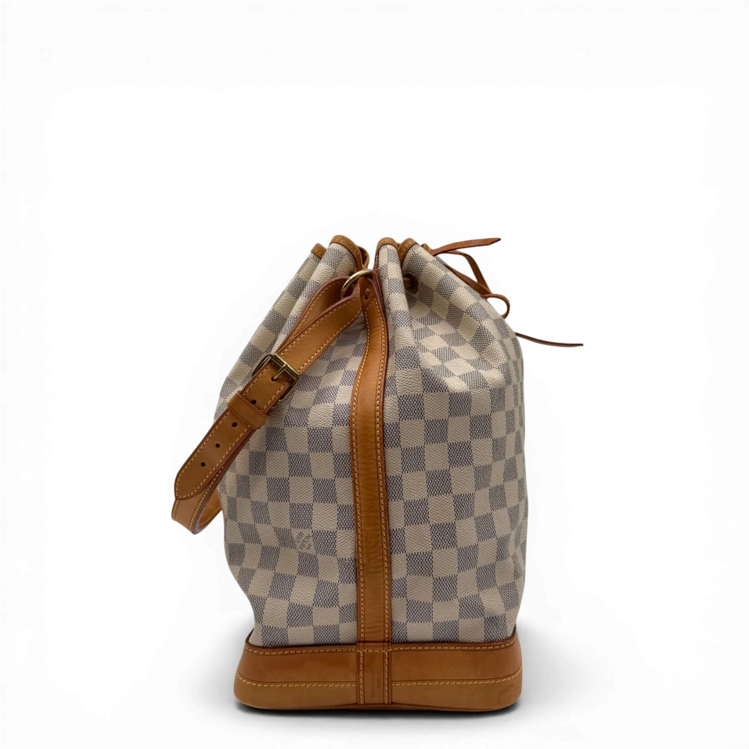 Louis Vuitton Schultertasche Sac Noé Grande Damier Azur