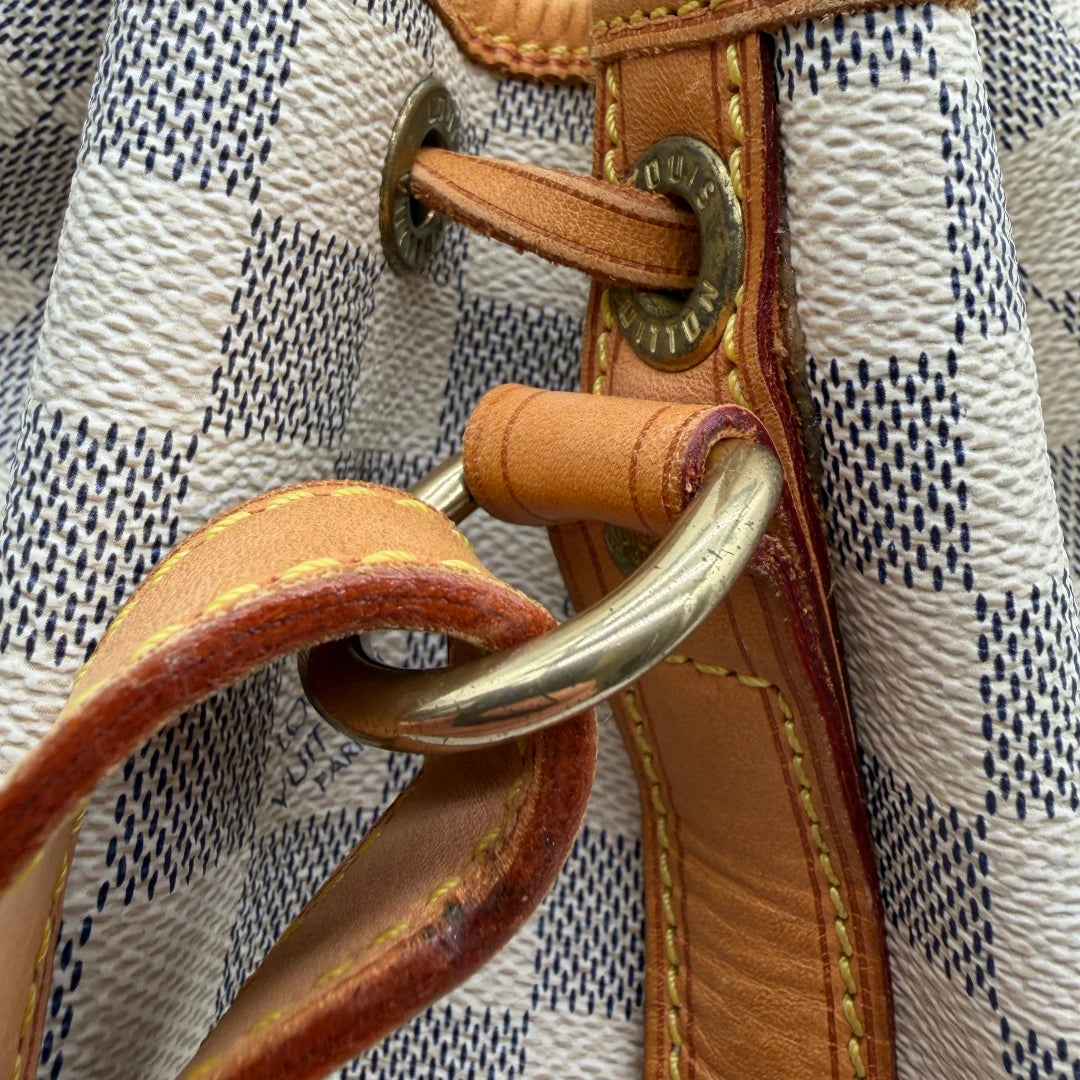 Louis Vuitton Schultertasche Sac Noé Grande Damier Azur