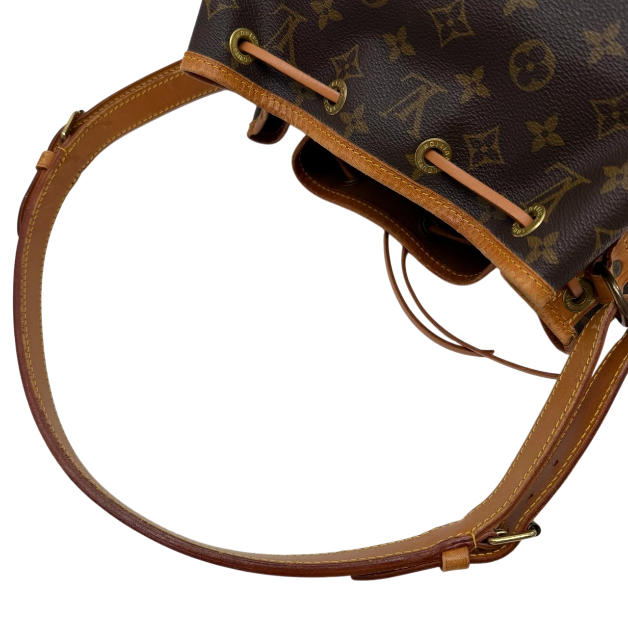 Louis Vuitton Schultertasche Sac Noé petit monogram braun