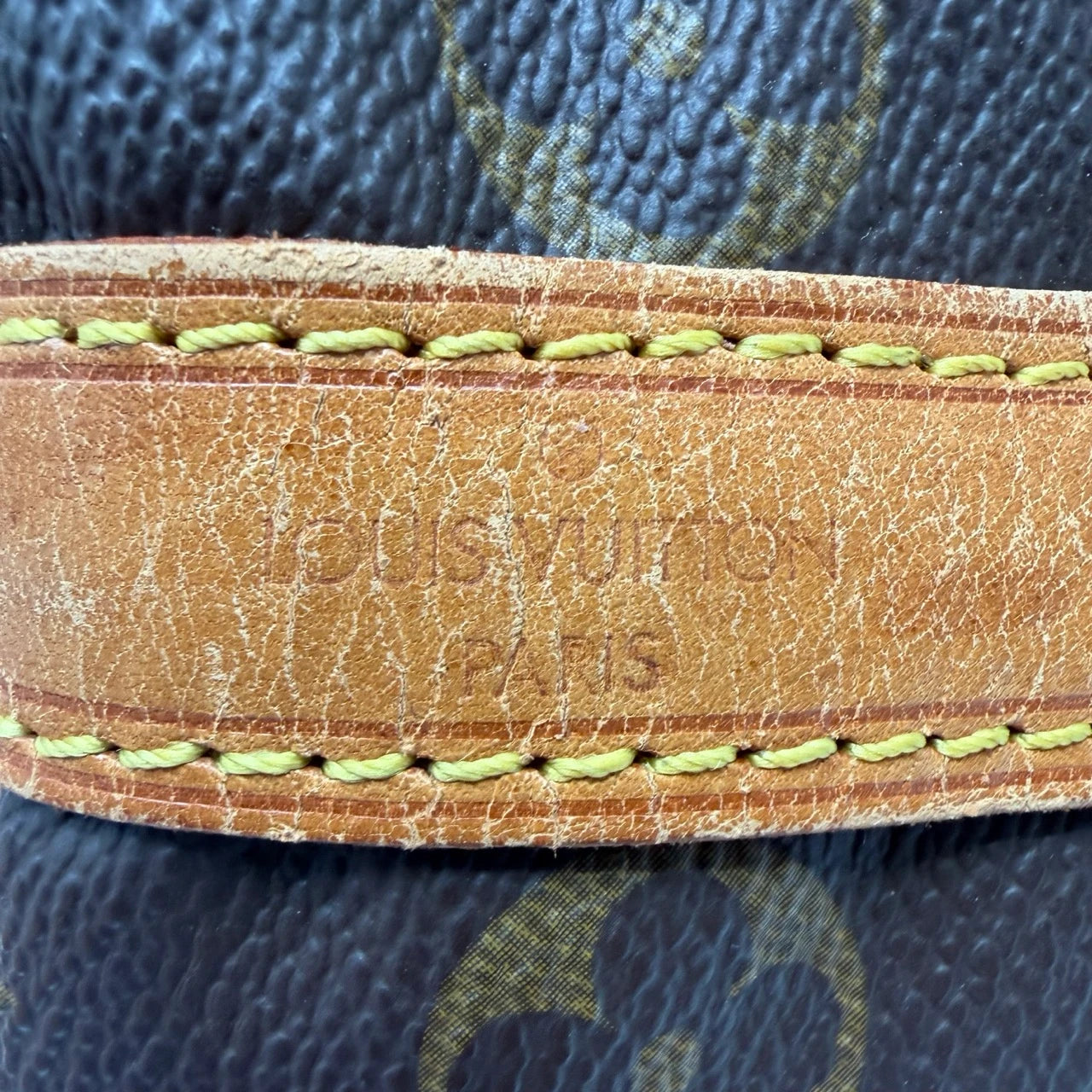 Louis Vuitton Schultertasche Sac Noé petit monogram braun