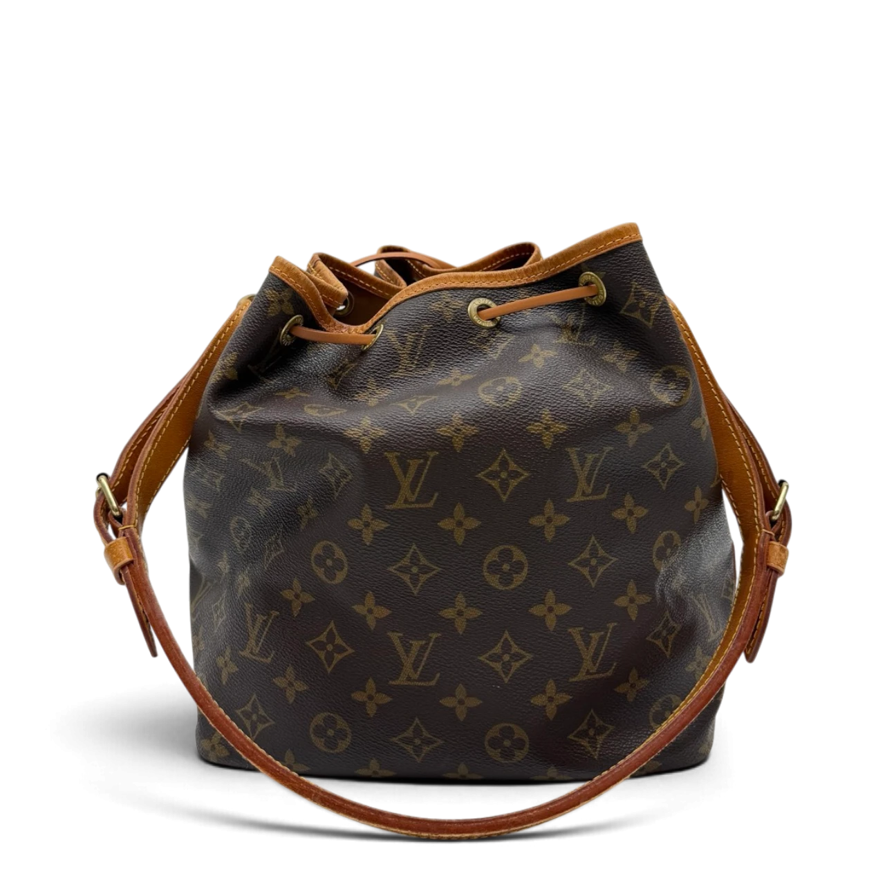 Louis Vuitton Schultertasche Sac Noé petit monogram braun