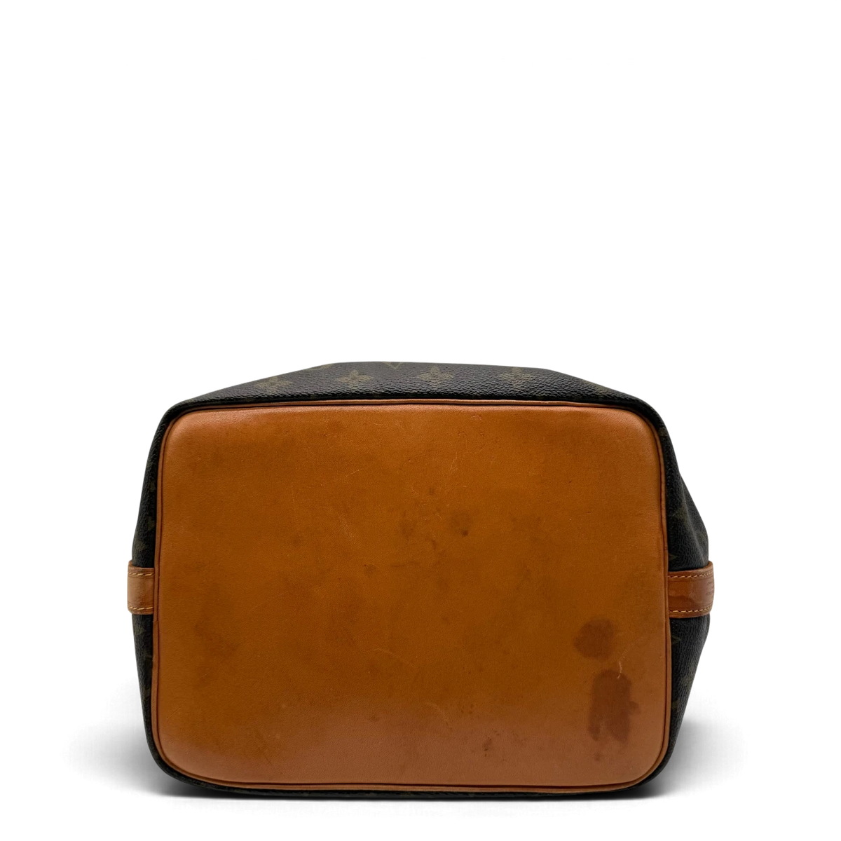 Louis Vuitton Schultertasche Sac Noé petit monogram braun – Unterseite
