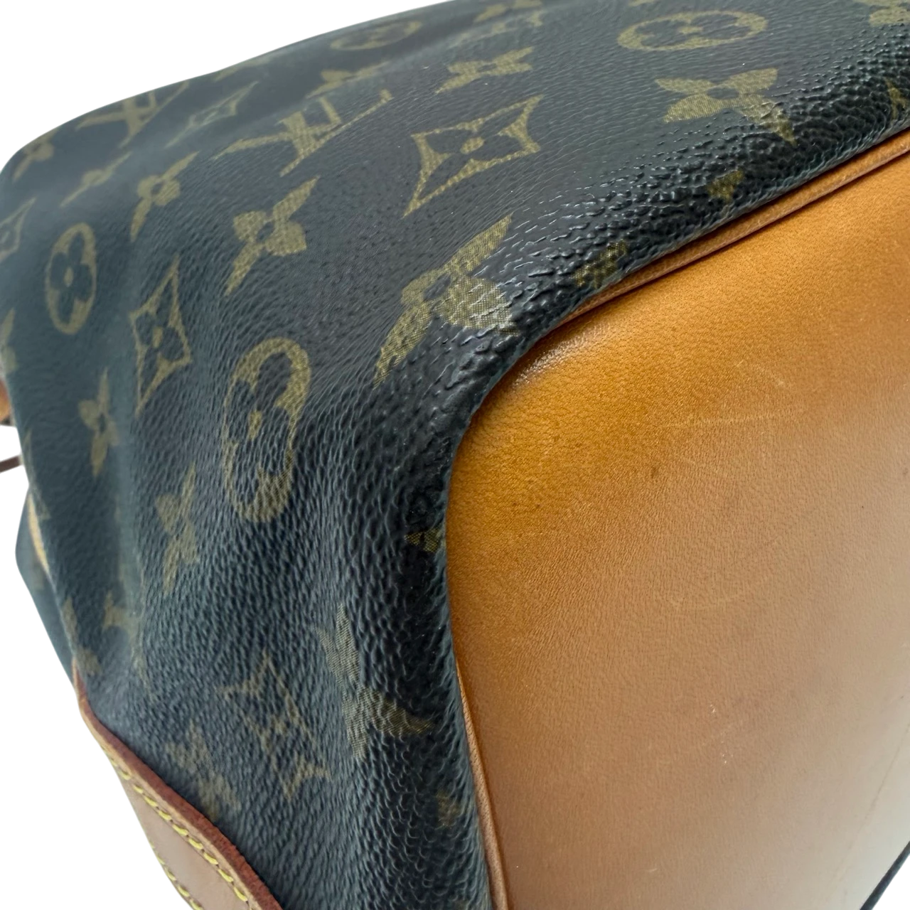 Louis Vuitton Schultertasche Sac Noé petit monogram braun