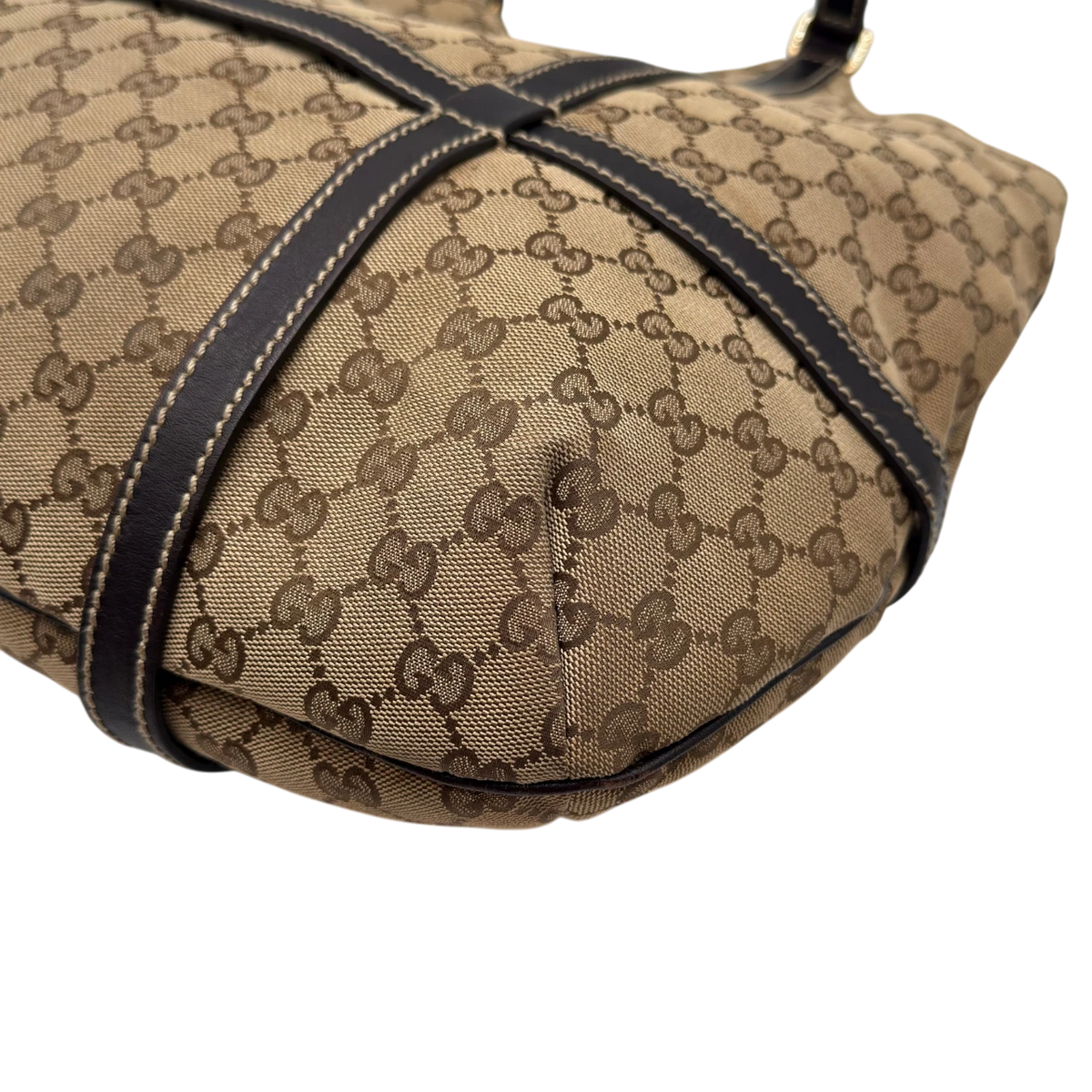 Gucci Schultertasche Royal Hobo large monogram beige
