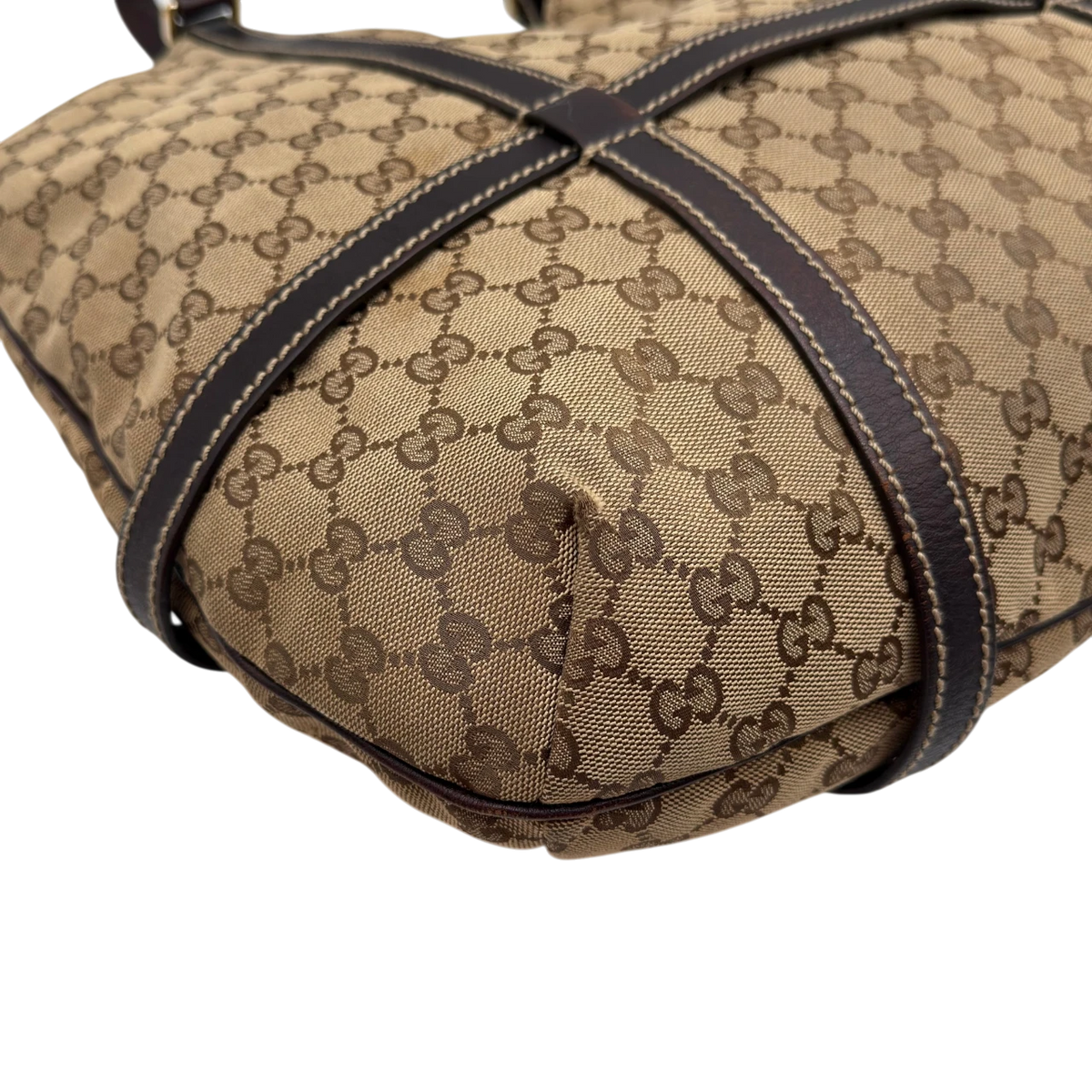 Gucci Schultertasche Royal Hobo large monogram beige