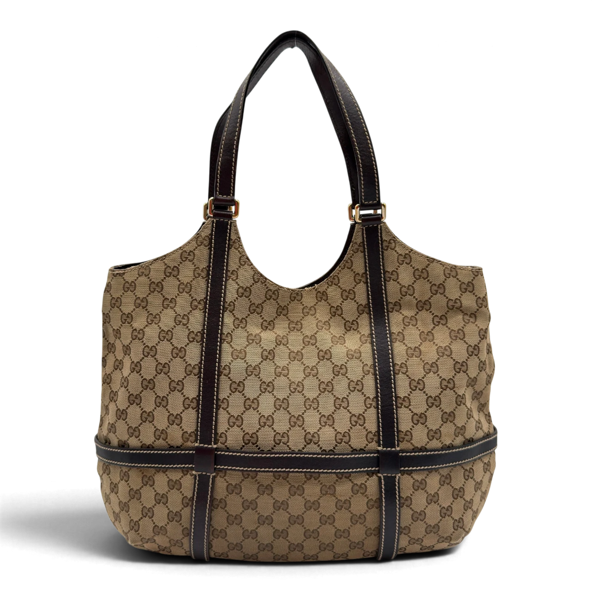 Gucci Schultertasche Royal Hobo large monogram beige