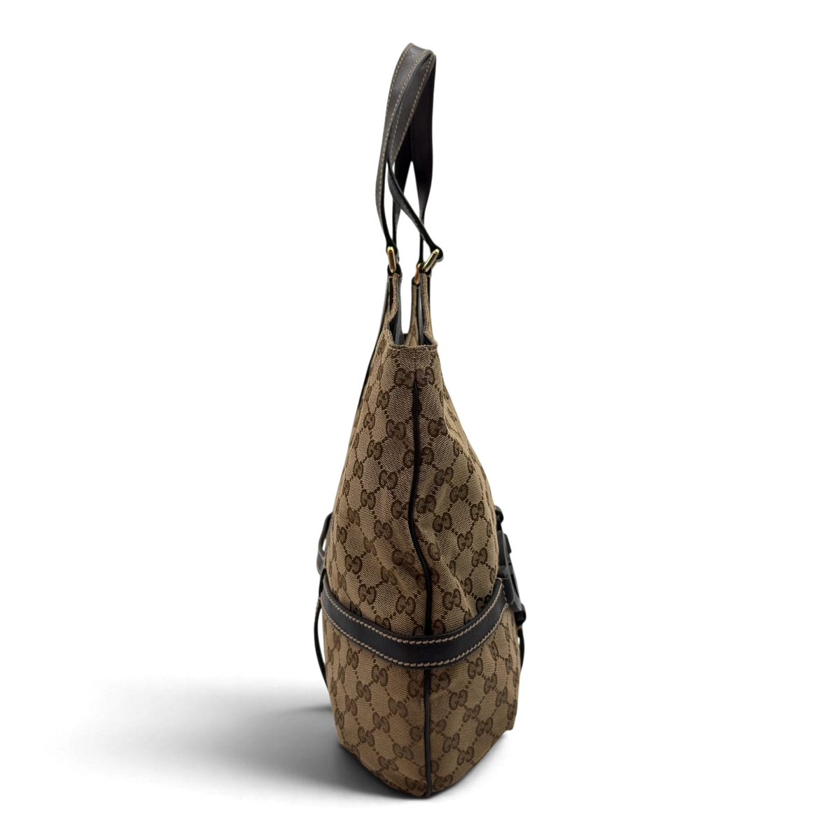 Gucci Schultertasche Royal Hobo large monogram beige