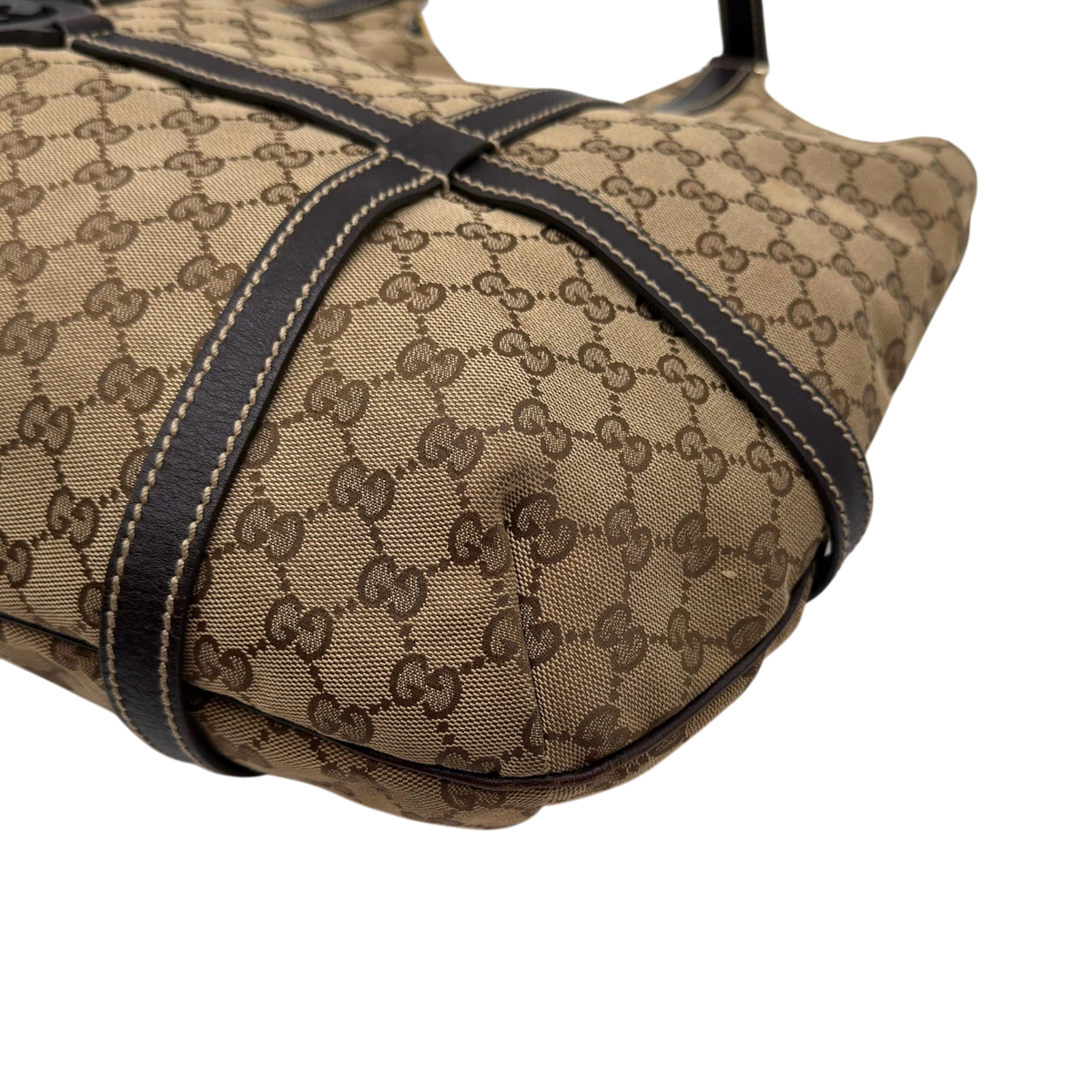 Gucci Schultertasche Royal Hobo large monogram beige