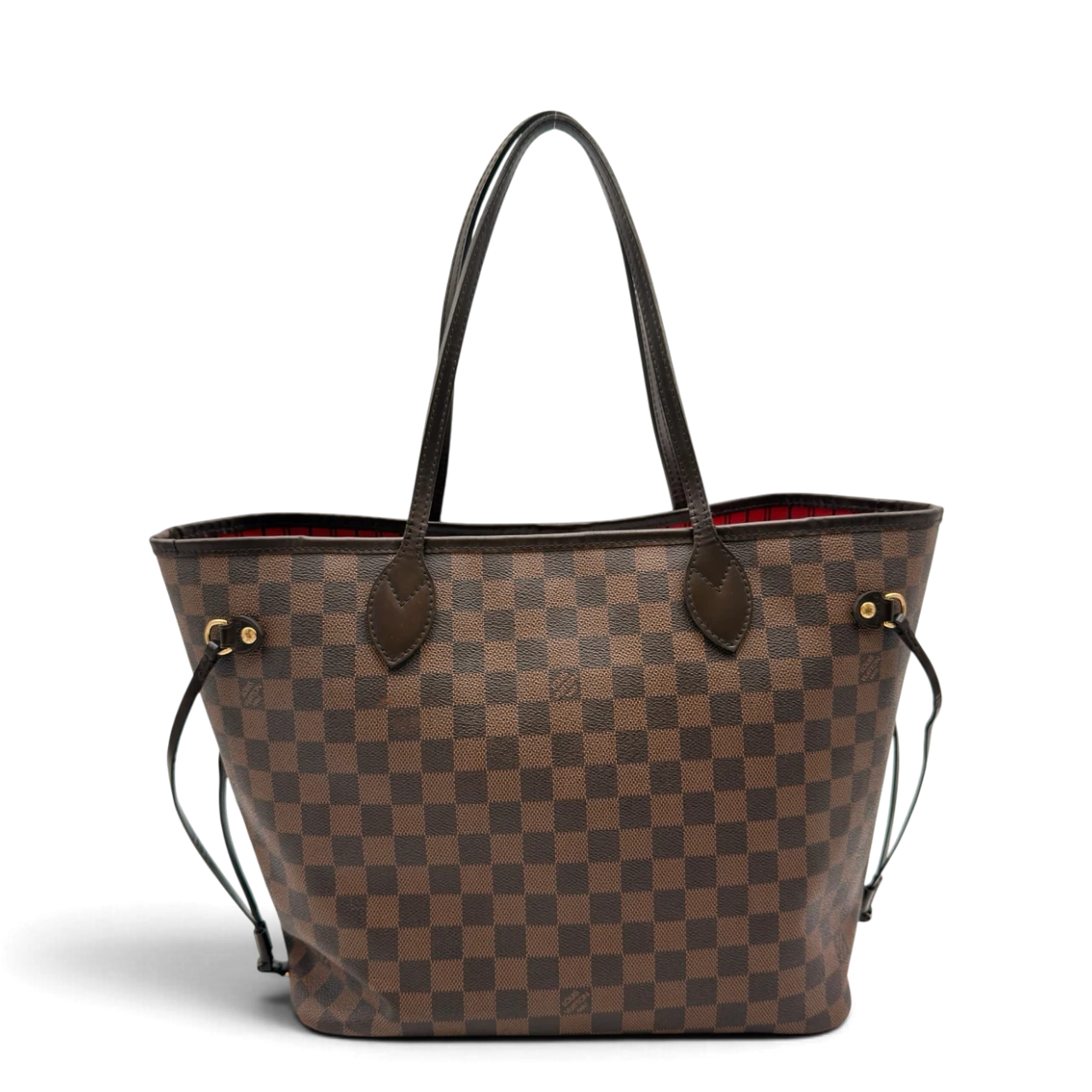 Louis Vuitton Shopper Neverfull MM Damier Ebene braun