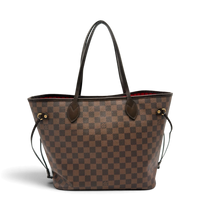 Louis Vuitton Shopper Neverfull MM Damier Ebene braun