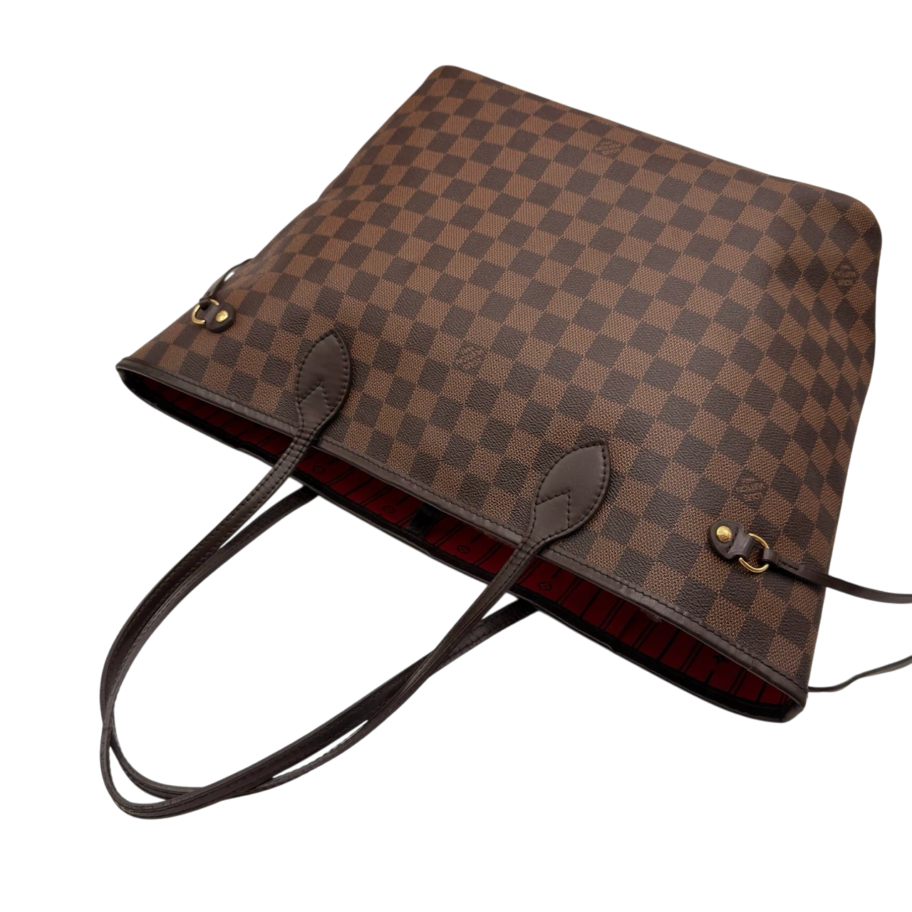 Louis Vuitton Shopper Neverfull MM Damier Ebene braun