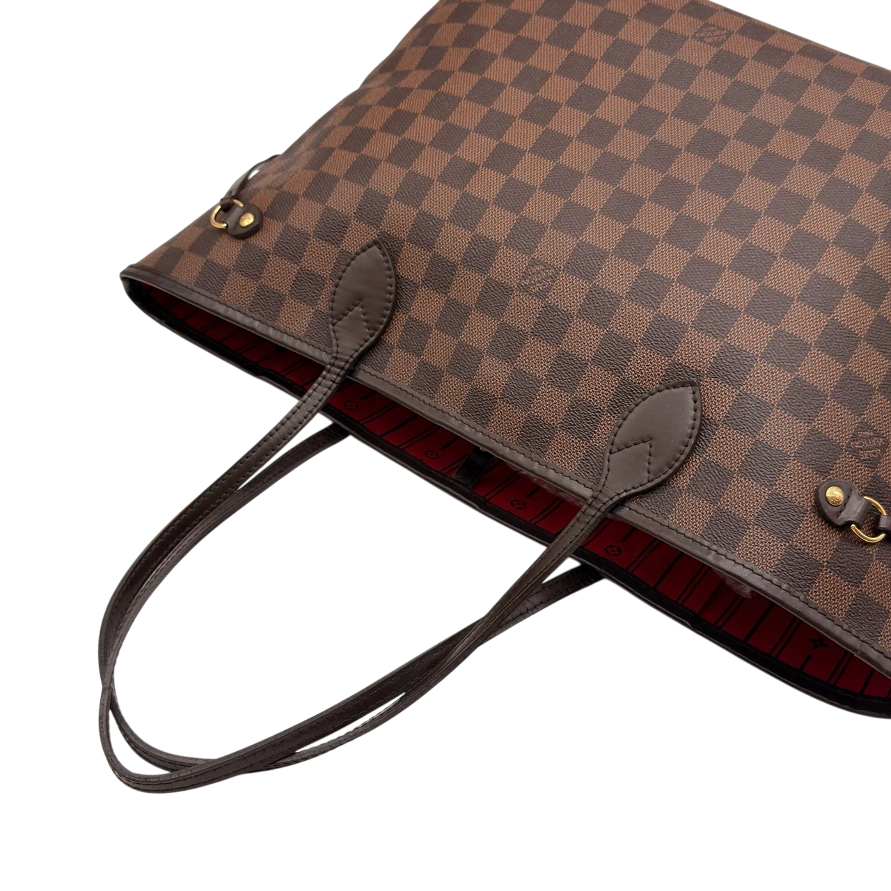 Louis Vuitton Shopper Neverfull MM Damier Ebene braun