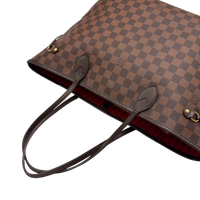 Louis Vuitton Shopper Neverfull MM Damier Ebene braun