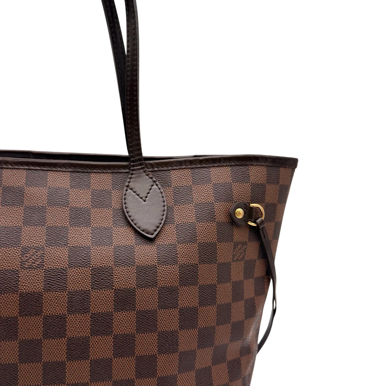 Louis Vuitton Shopper Neverfull MM Damier Ebene braun