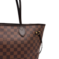 Louis Vuitton Shopper Neverfull MM Damier Ebene braun