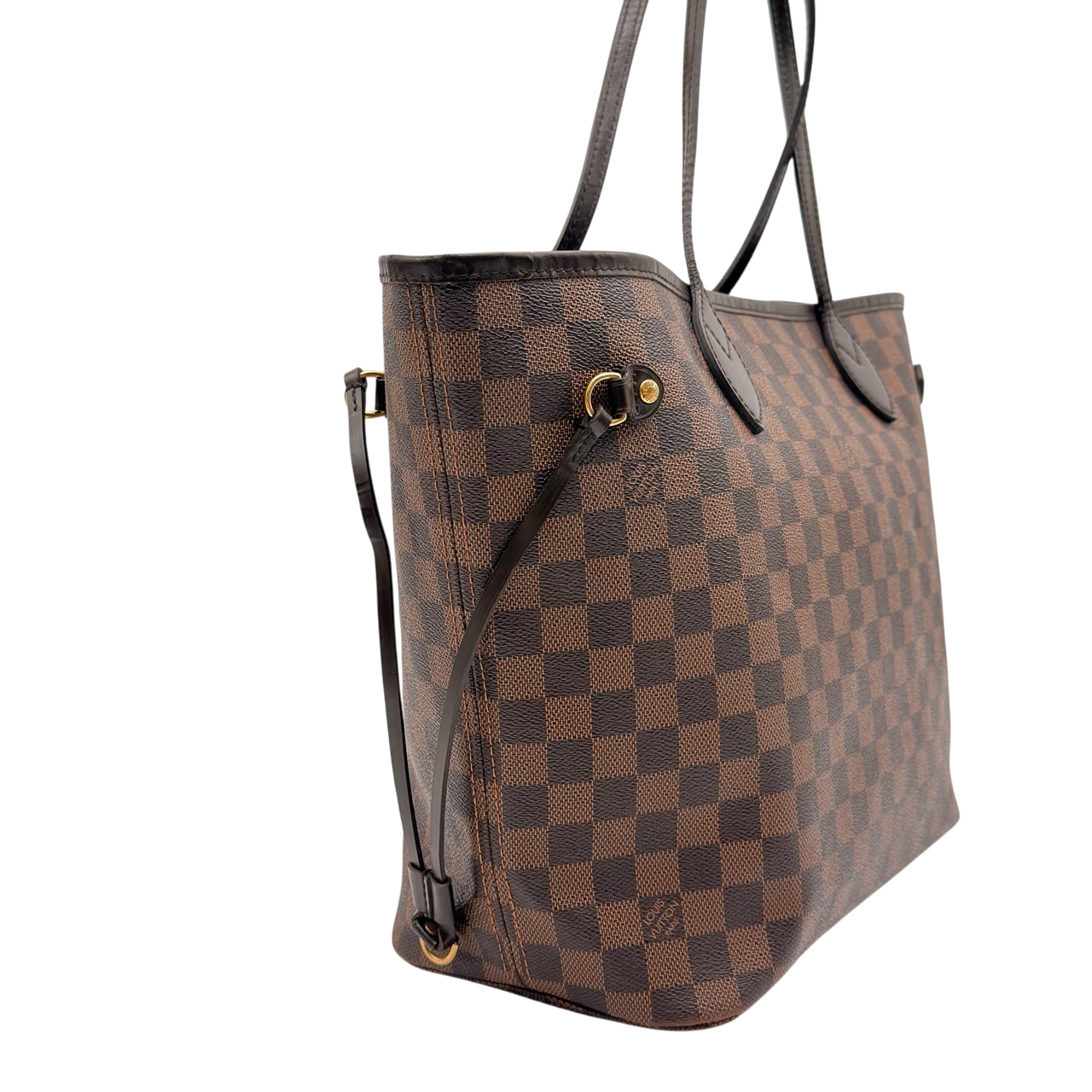 Louis Vuitton Shopper Neverfull MM Damier Ebene braun