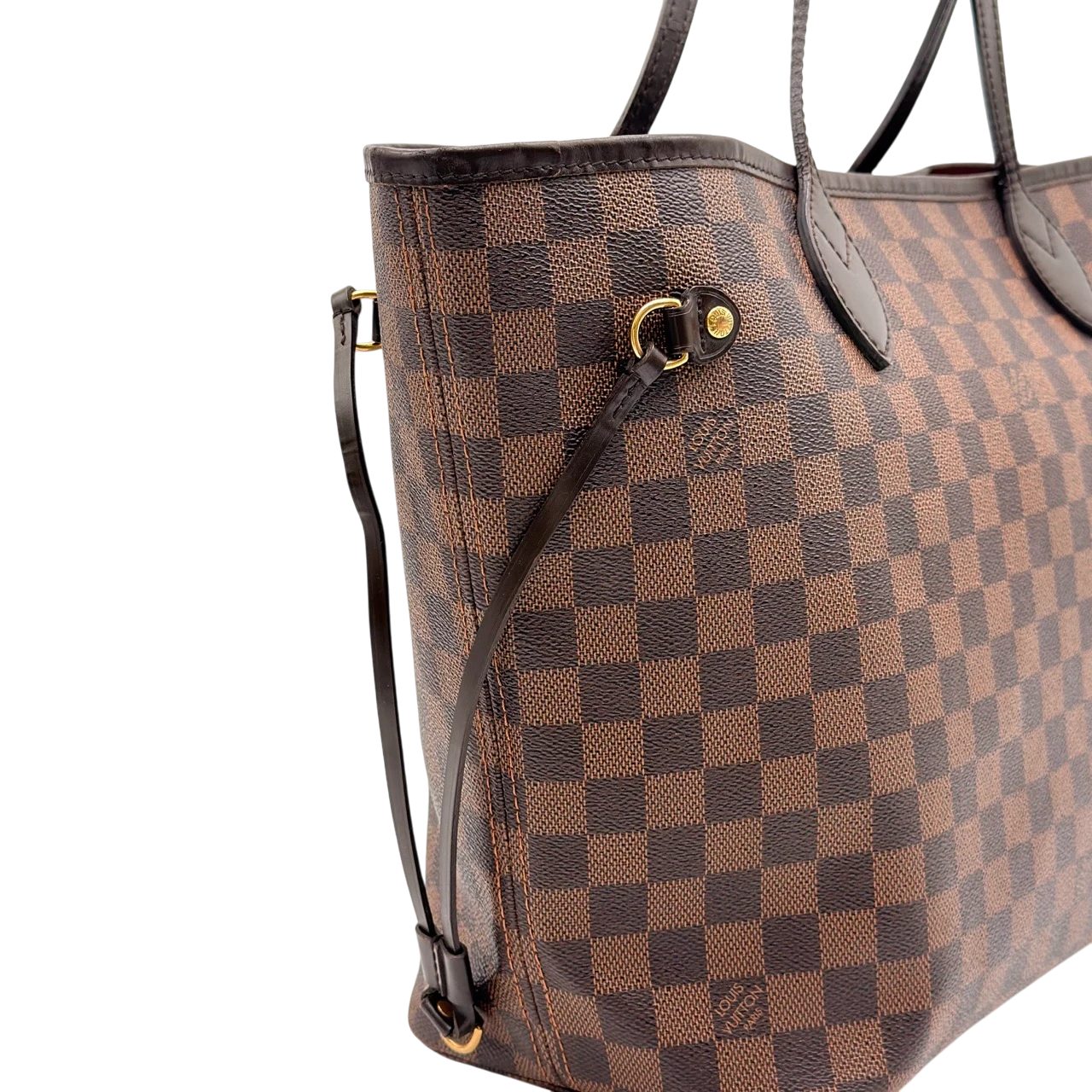 Louis Vuitton Shopper Neverfull MM Damier Ebene braun