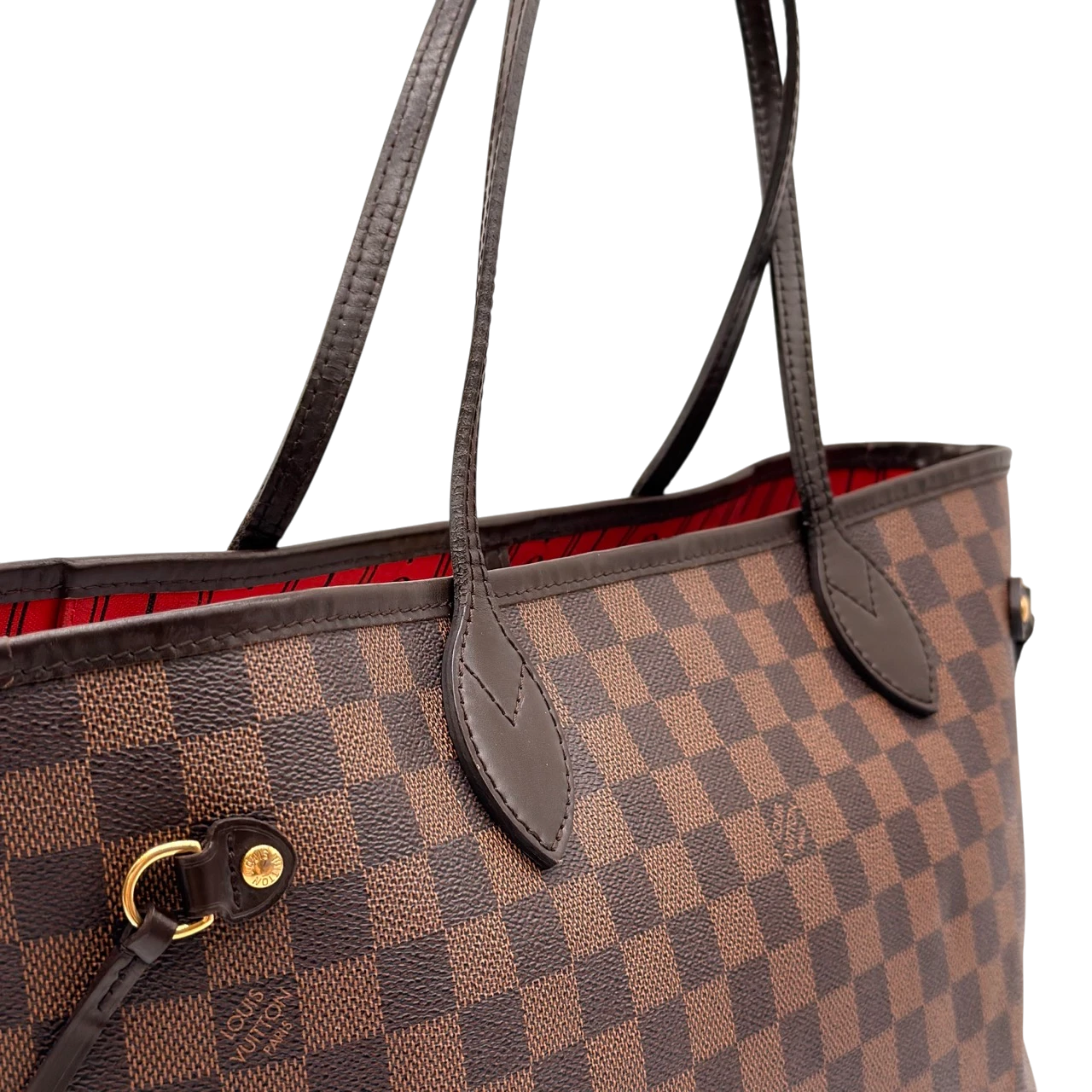 Louis Vuitton Shopper Neverfull MM Damier Ebene braun