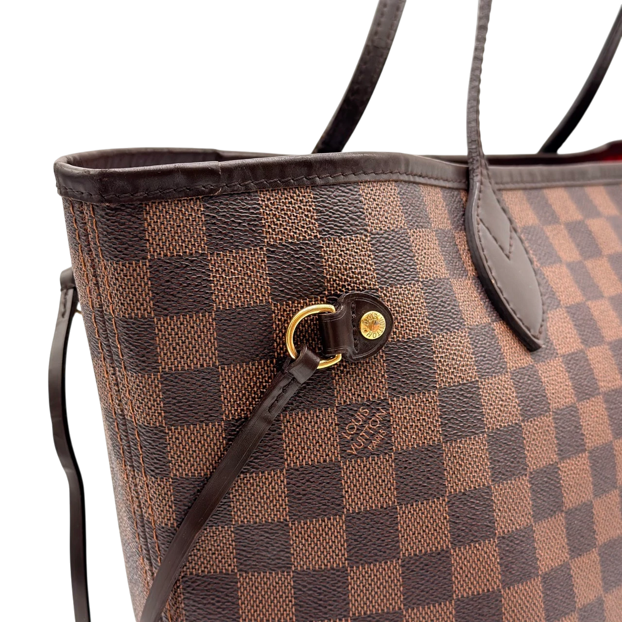 Louis Vuitton Shopper Neverfull MM Damier Ebene braun