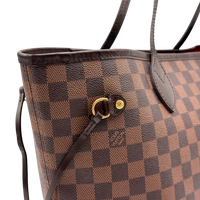 Louis Vuitton Shopper Neverfull MM Damier Ebene braun