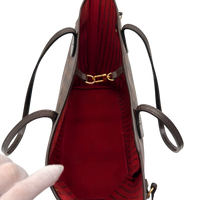 Louis Vuitton Shopper Neverfull MM Damier Ebene braun