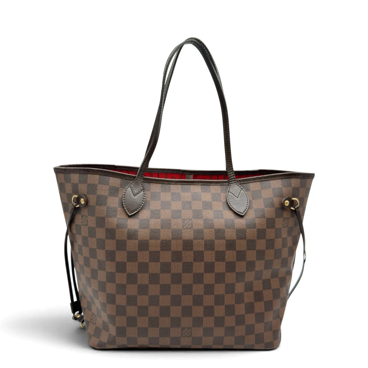 Louis Vuitton Shopper Neverfull MM Damier Ebene braun