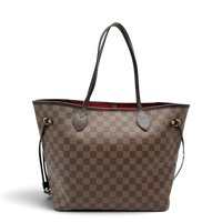 Louis Vuitton Shopper Neverfull MM Damier Ebene braun
