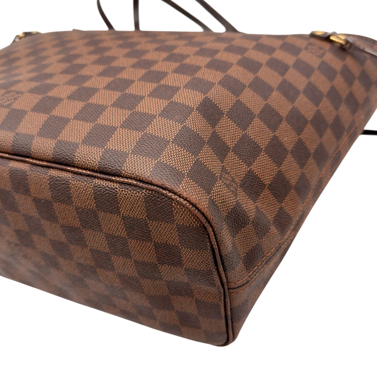 Louis Vuitton Shopper Neverfull MM Damier Ebene braun