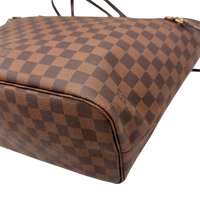 Louis Vuitton Shopper Neverfull MM Damier Ebene braun