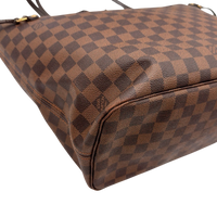 Louis Vuitton Shopper Neverfull MM Damier Ebene braun