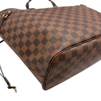Louis Vuitton Shopper Neverfull MM Damier Ebene braun