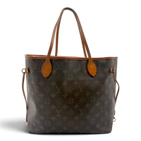 Louis Vuitton Shopper Neverfull MM monogram braun