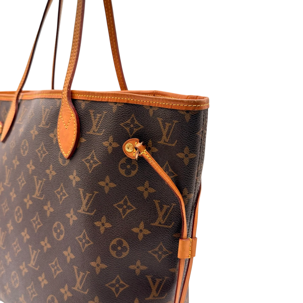 Louis Vuitton Shopper Neverfull MM monogram braun