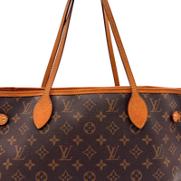Louis Vuitton Shopper Neverfull MM monogram braun