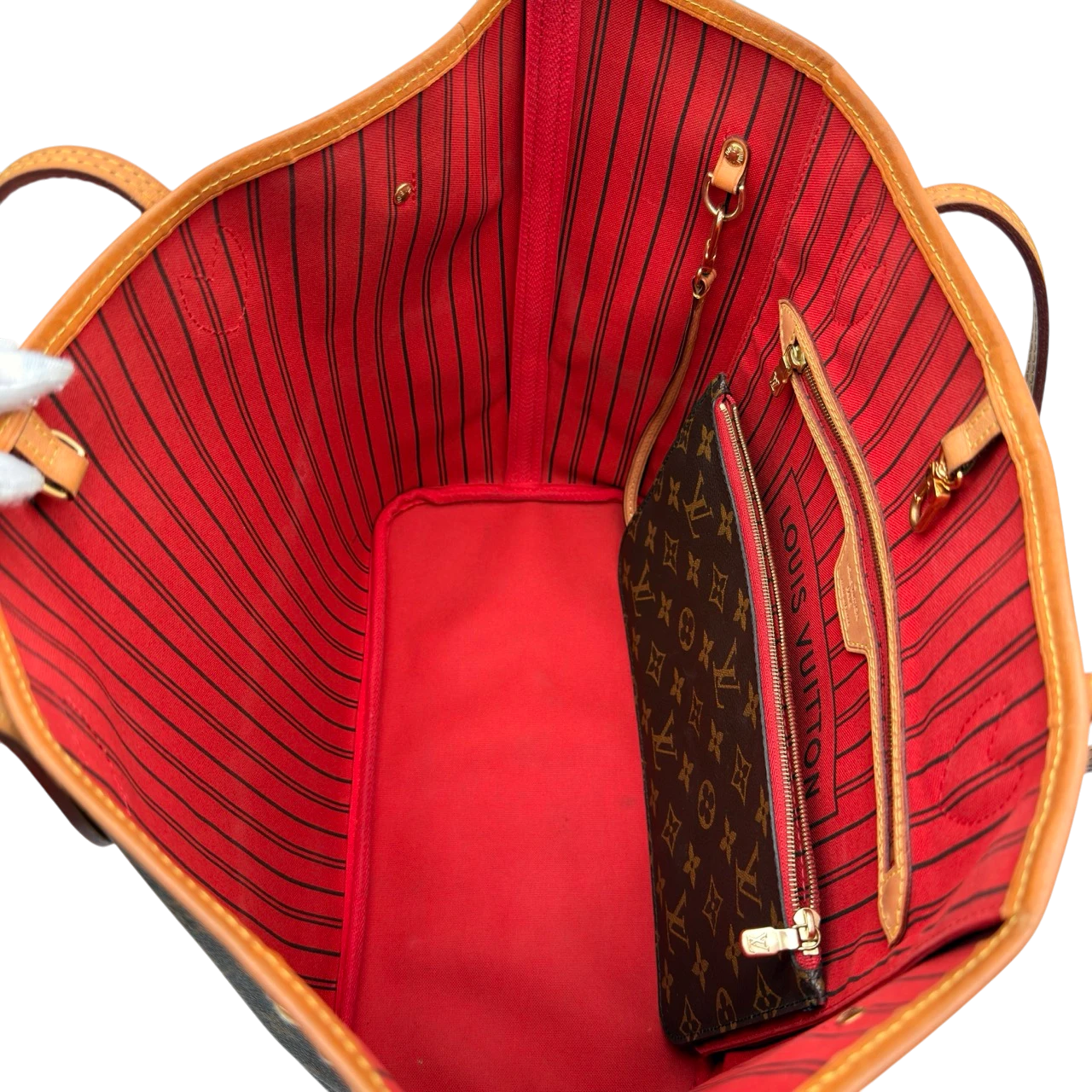 Louis Vuitton Shopper Neverfull MM monogram braun