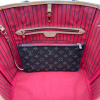 Louis Vuitton Shopper Neverfull MM monogram braun
